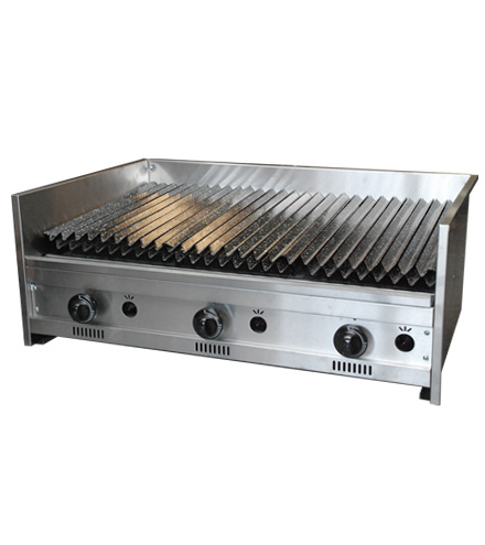 [TST5003] Parrilla Cook and Food a Gas inox 90