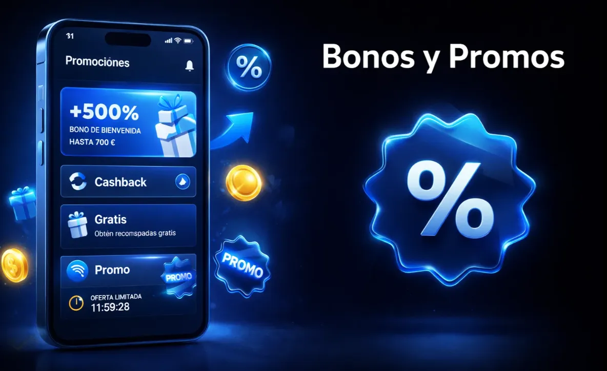 Formato de los bonos 1win y promociones activas